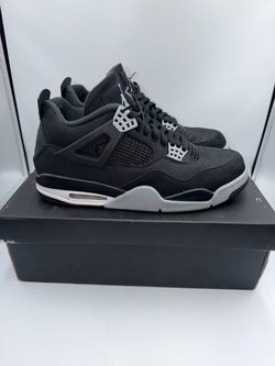 🔥 Jordan 4 Retro SE “Black Canvas”  📏 Size 12 Men’s