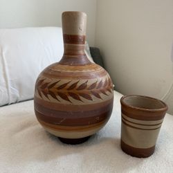 Ceramic Vase And Mug 