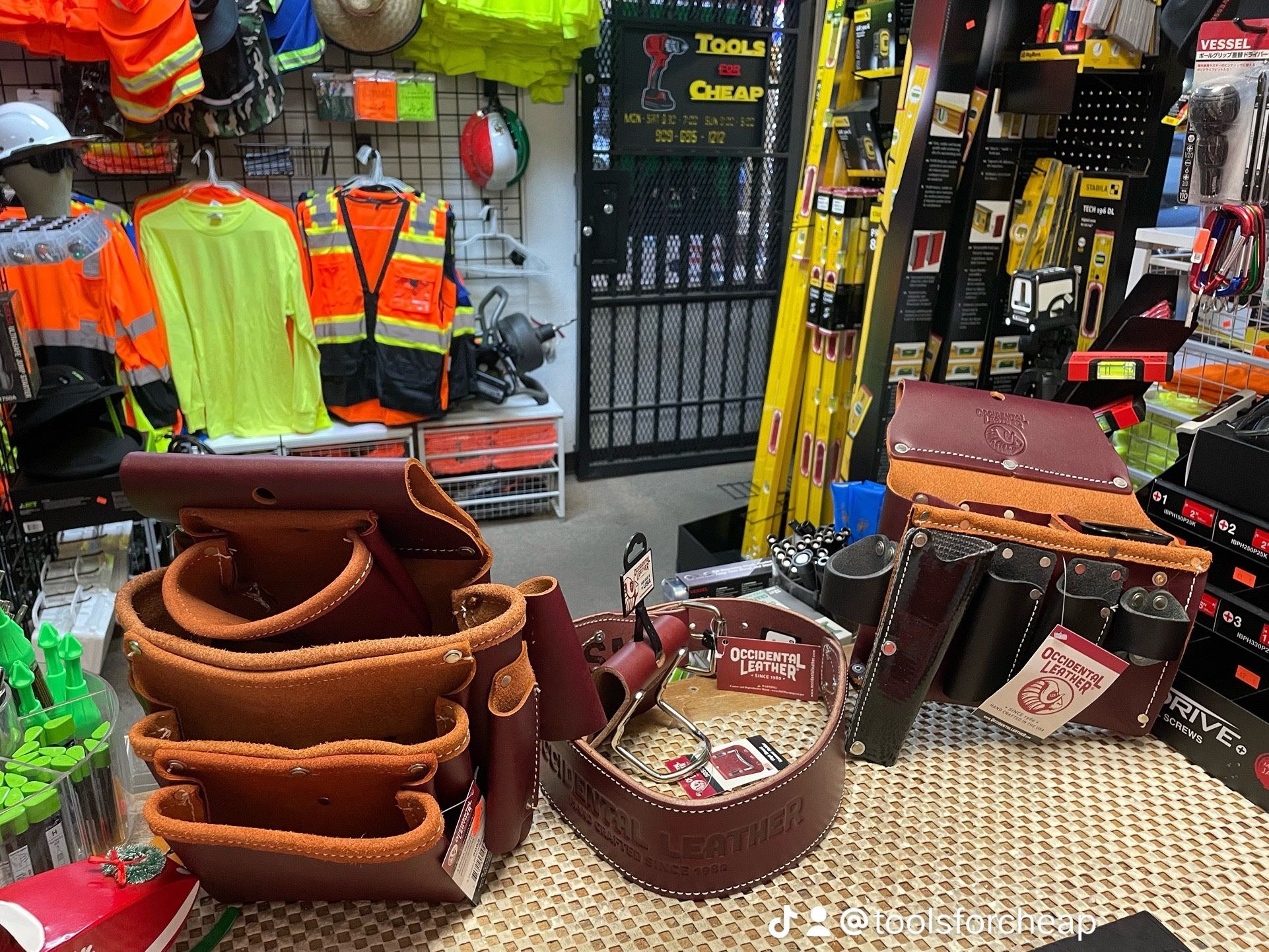 Occidental leather Commercial Drywall Tool Belt Setup $399.