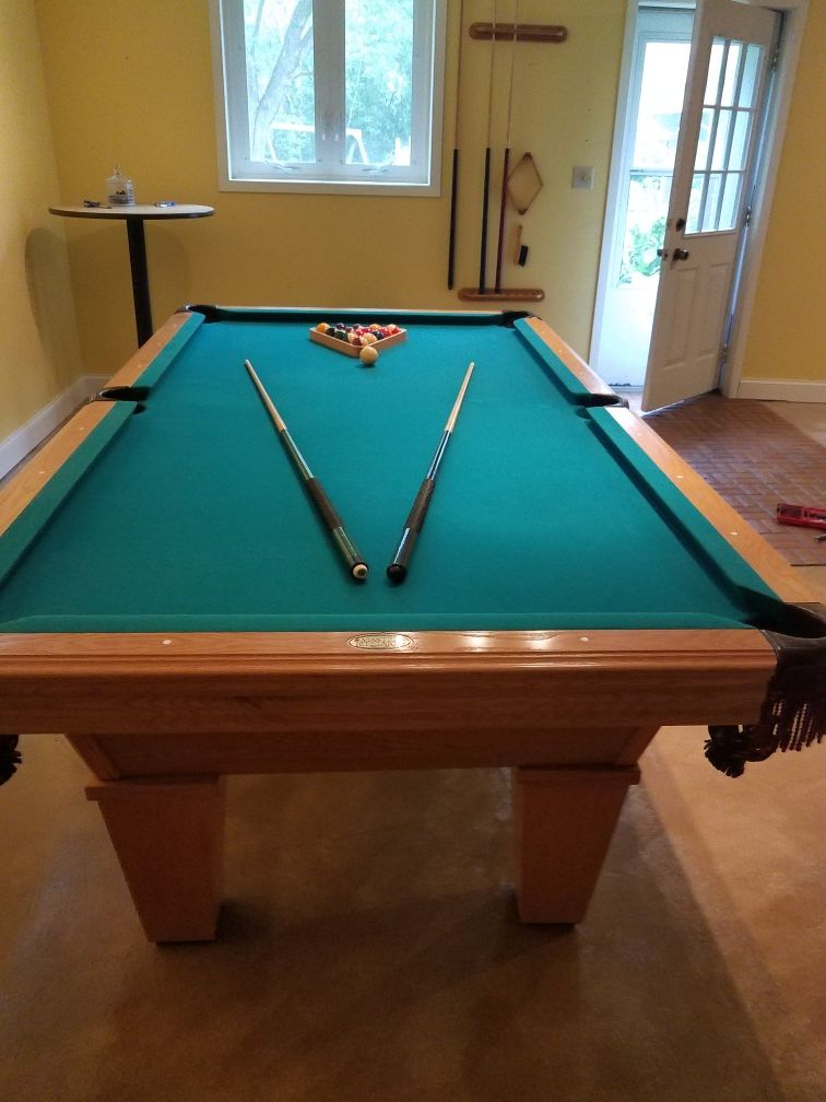 AMERICAN CLASSIC SLATE POOL TABLE