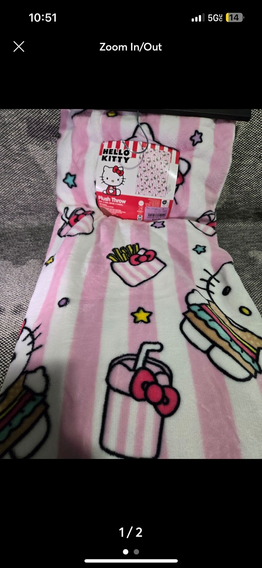hello kitty blanket
