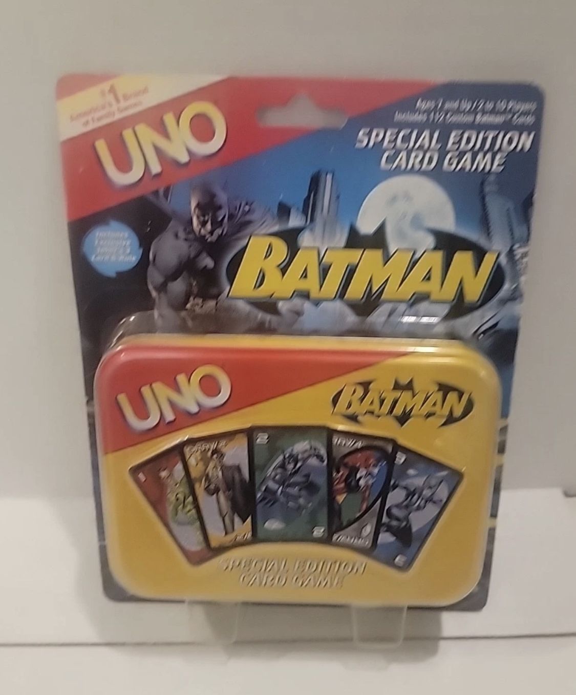 BRAND NEW SEALED Batman Special Edition Uno Card Game-Sababa Toys 2005