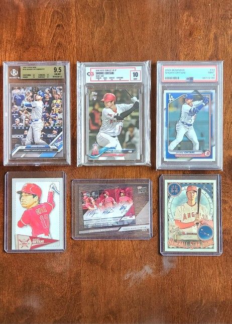 Shohei Ohtani Rookie Topps Lot (Updated) 10/29