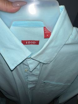 IZOD Turquoise Dress Shirt 