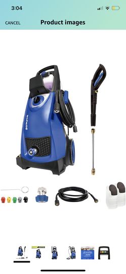 Sun Joe SPX3000-SJB 2030 Max Psi 1.76 Gpm 14.5-Amp Electric Pressure Washer, Blue