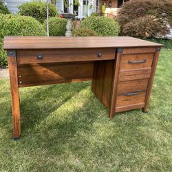 Brown Desk