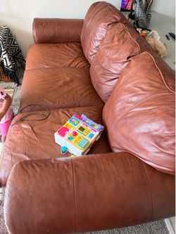 Brown couch