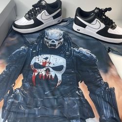 Nike Air Force 1 ‘07 Size 9.5 Panda 