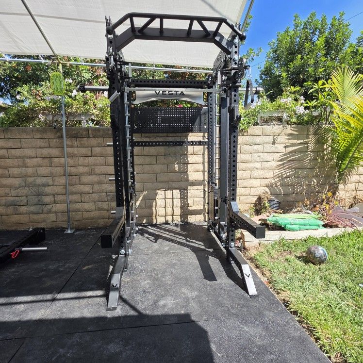 NEW Vesta Pro Series 3in1 Squat Rack | Functional Trainer | Smith Machine | Pulley System |🔴WEIGHTS,BAR, & BENCH SOLD SEPARATELY 🔴 FREE DELIVERY🚚