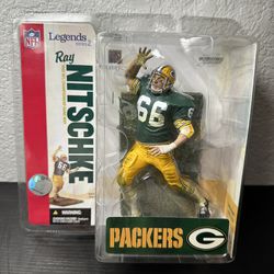 Ray Nitschke NFL Legends Mcfarlane Series 2 Figure Green Bay Packers