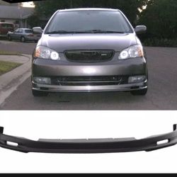 Fits 03-04 Toyota Corolla Mugen Style Front Bumper Lip - PP