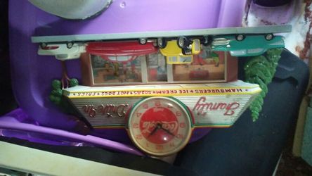Coca cola clock