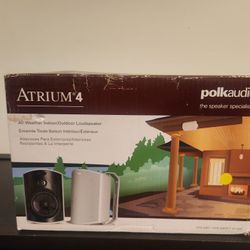 New Outdoor Speakers