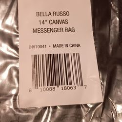 14 " Canvas Messenger  Bag