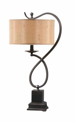 Echo 27 Inch 2 Table Lamps, Bronze