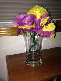 Glass Flower vase