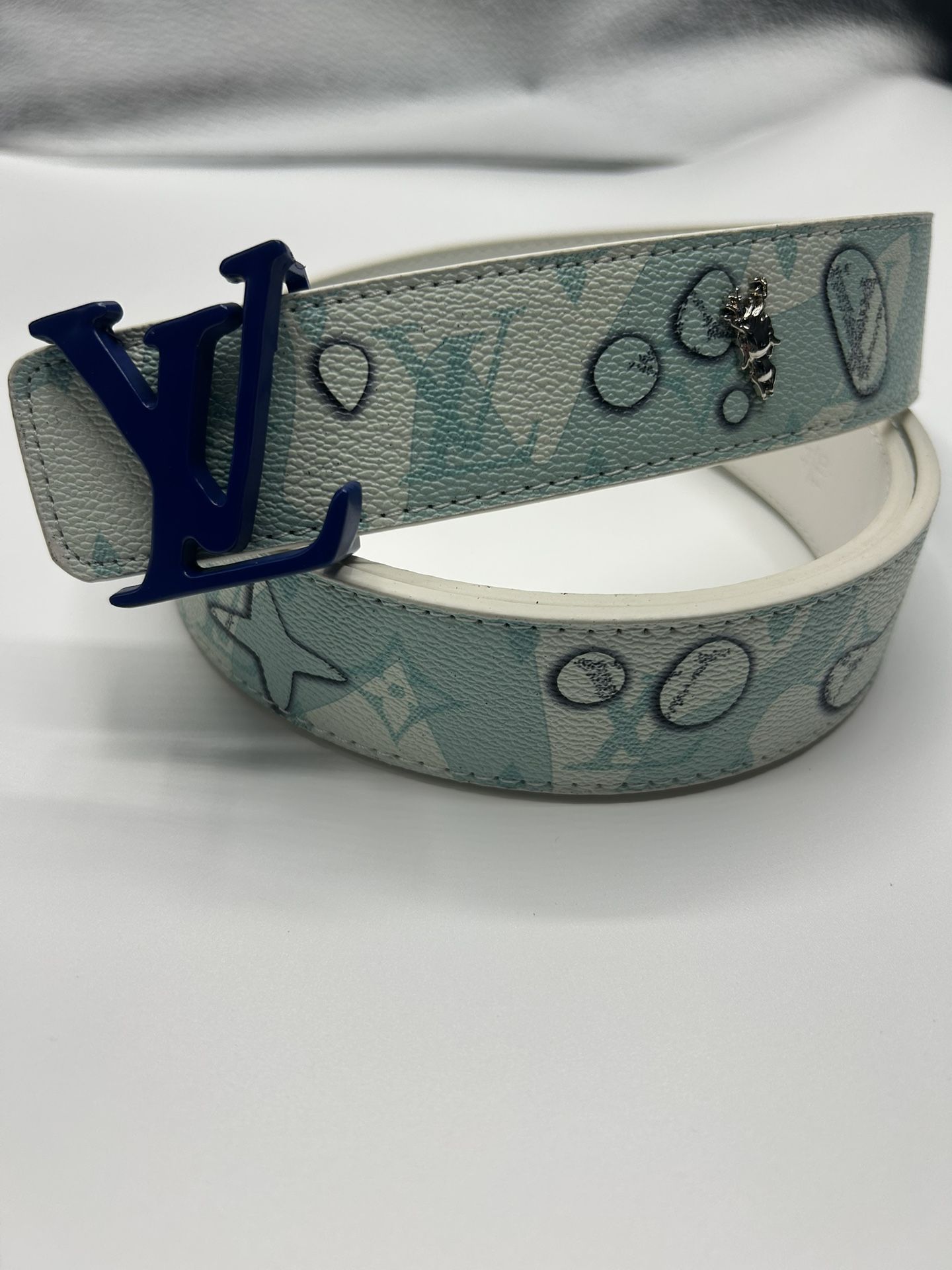 LV Aqua Designer Belt