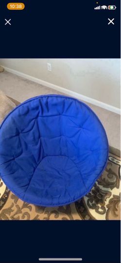 Selling blue chair
