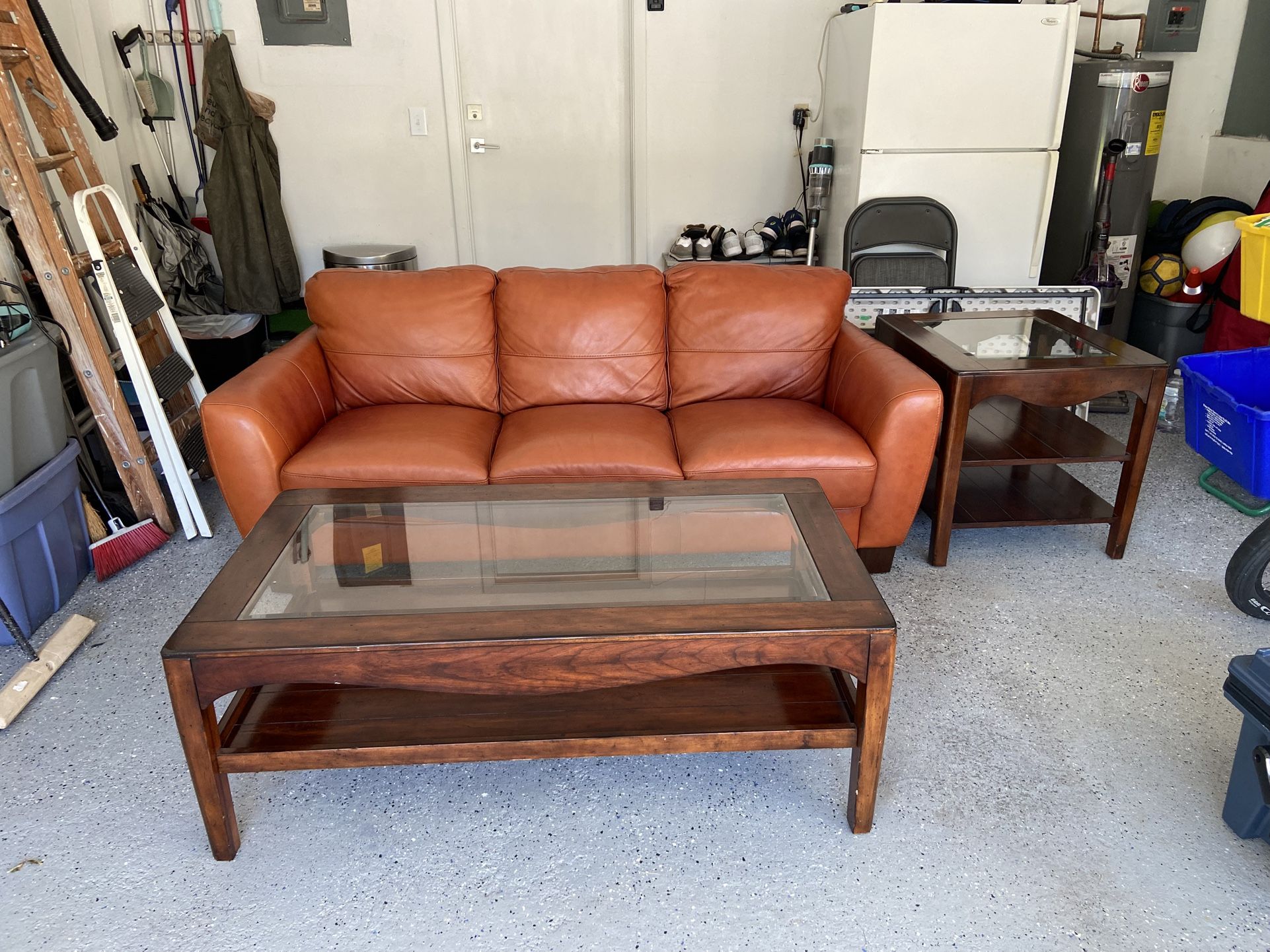 Sofa, Coffee Table and End Table