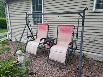 Double patio swing
