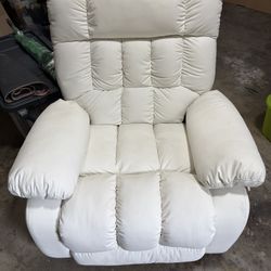 White Recliner Chair 