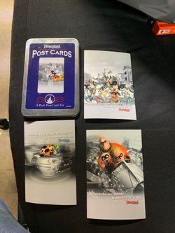 Disneyland postcards