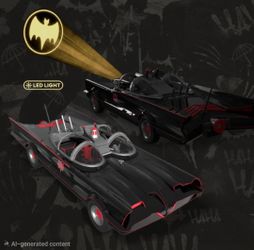 Batman Batmobile Popcorn Bucket with LED Light