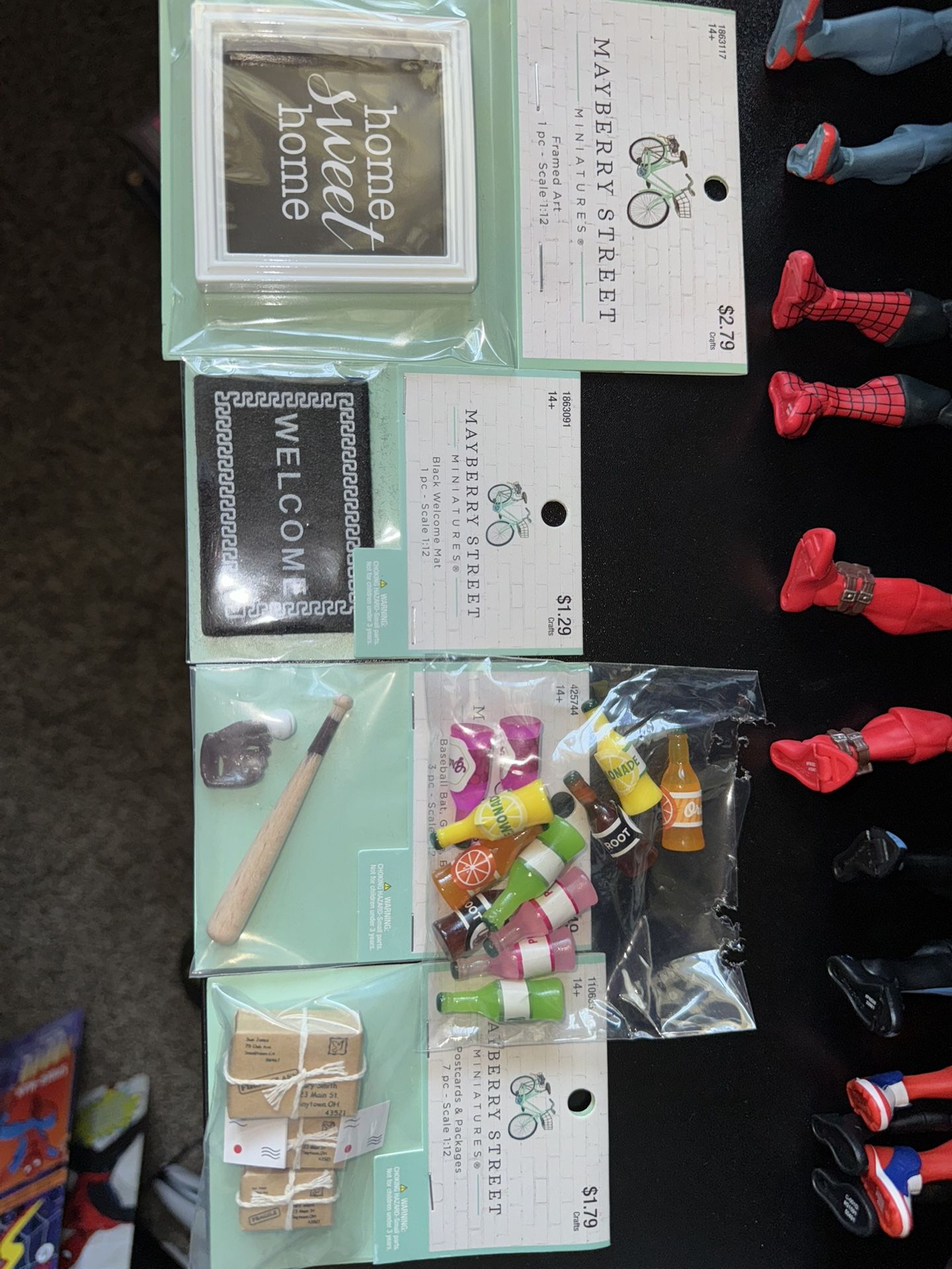 1/12 Action Figure Accessories