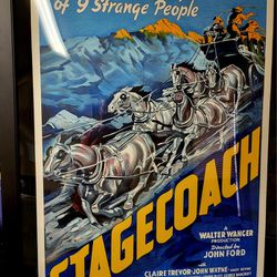 John Wayne Certified Movie Poster Mint