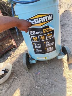 20 gallon 135 psi air compressor