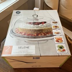 Libbey Selene 6-in-1 Multiuse Glass Server