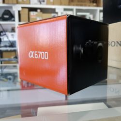 Sony A6700 With 16-50mm  Lens