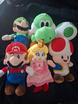 Super Mario Bros Plushies