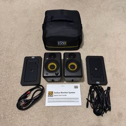 KRK GoAux 3 Portable Powered Studio Monitors