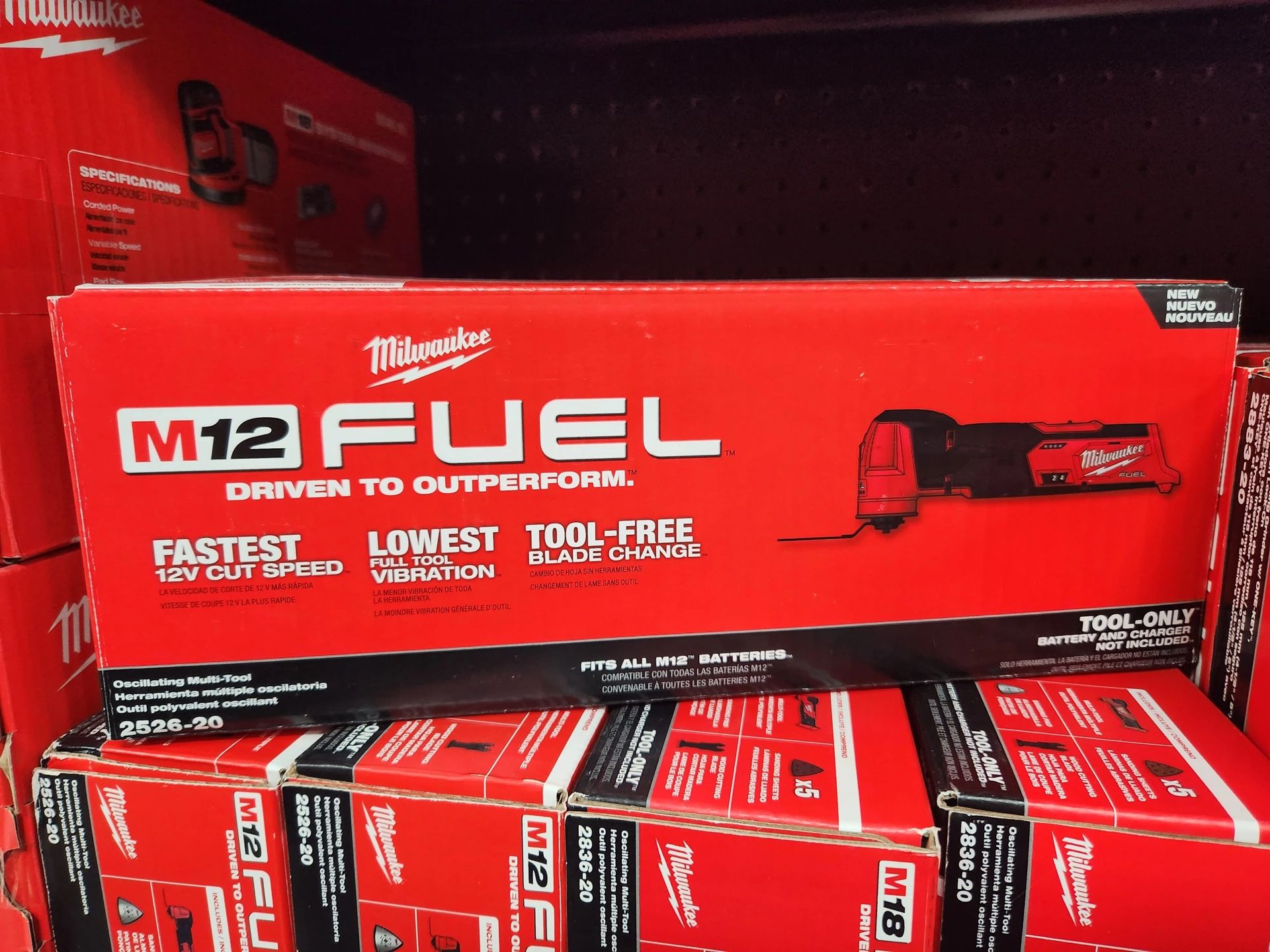 MILWAUKEE M12 FUEL MULTITOOL (TOOL ONLY)