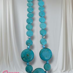 Genuine Vintage Turquoise Necklace 
