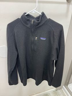 Patagonia Better Sweater 1/4 Zip Black - Men’s Large