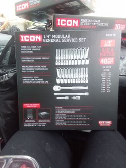 ICON 1/4" MODULAR GENERAL SERVICE SET