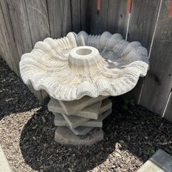 Stone Water Fountain  27”