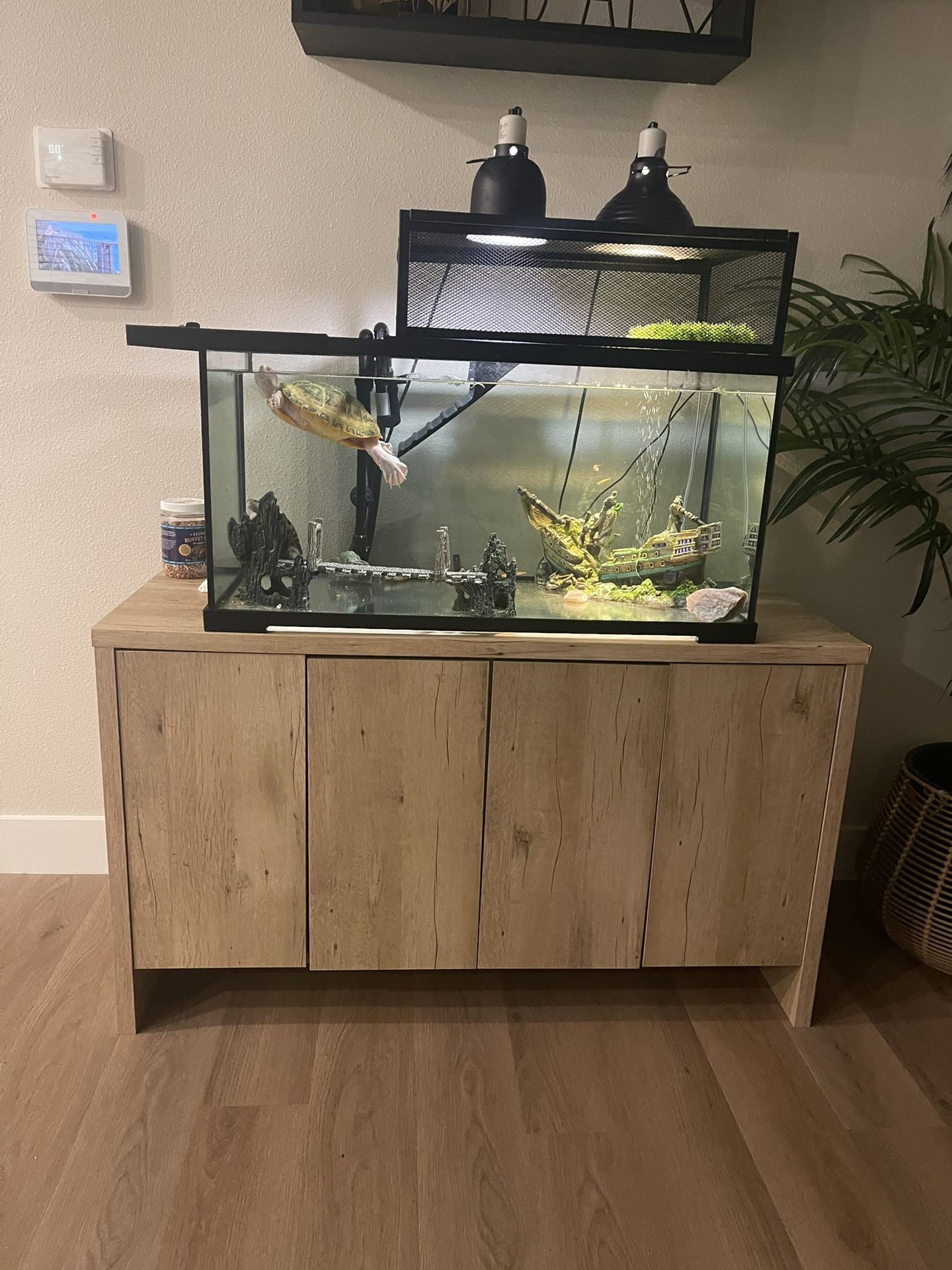 Aquarium Tank, Stand, Filtration System (all From Petsmart)