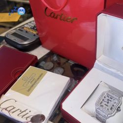 Diamond Cartier Watch