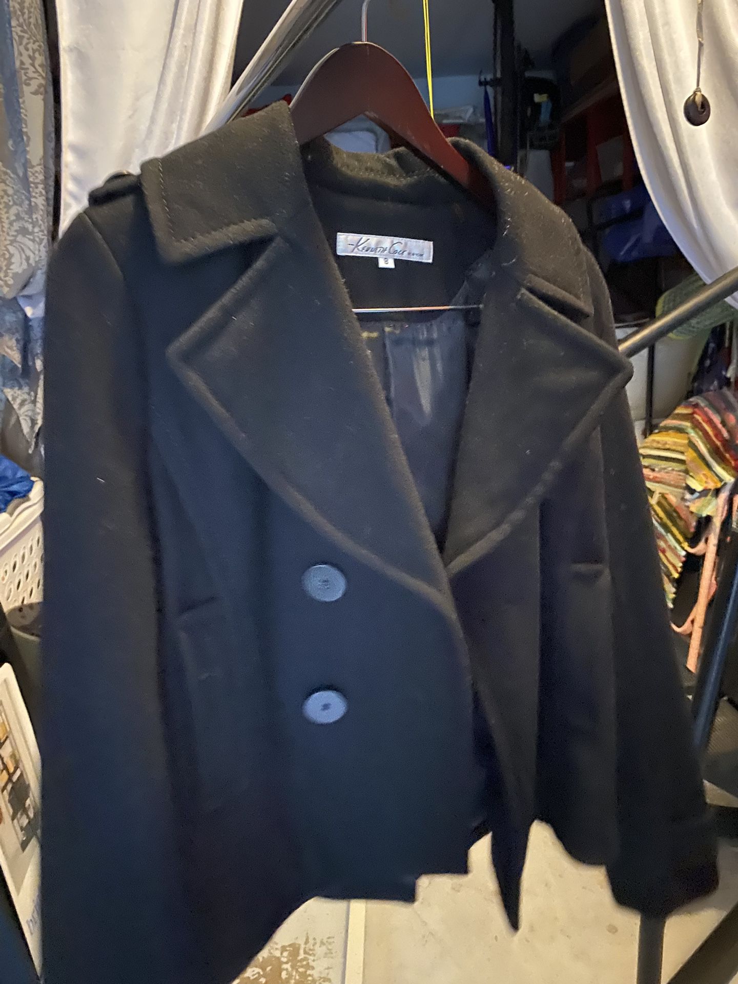 Kenneth cole Pcoat Size 8: Black.