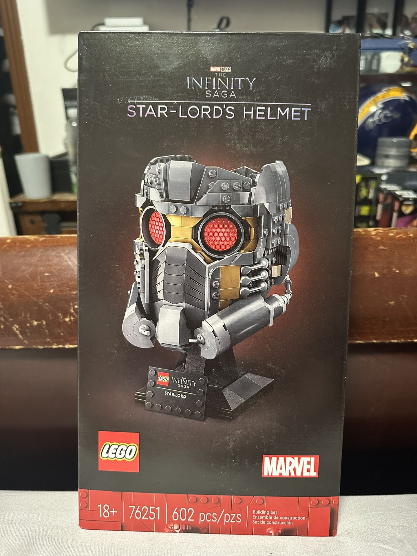 LEGO Marvel Star-Lord’s Helmet 76251 Building Set for Adults, 