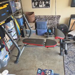 Weider Incline Bench and Leg Curl