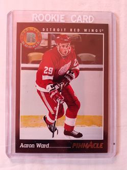 Aaron Ward Pinnacle rookie card