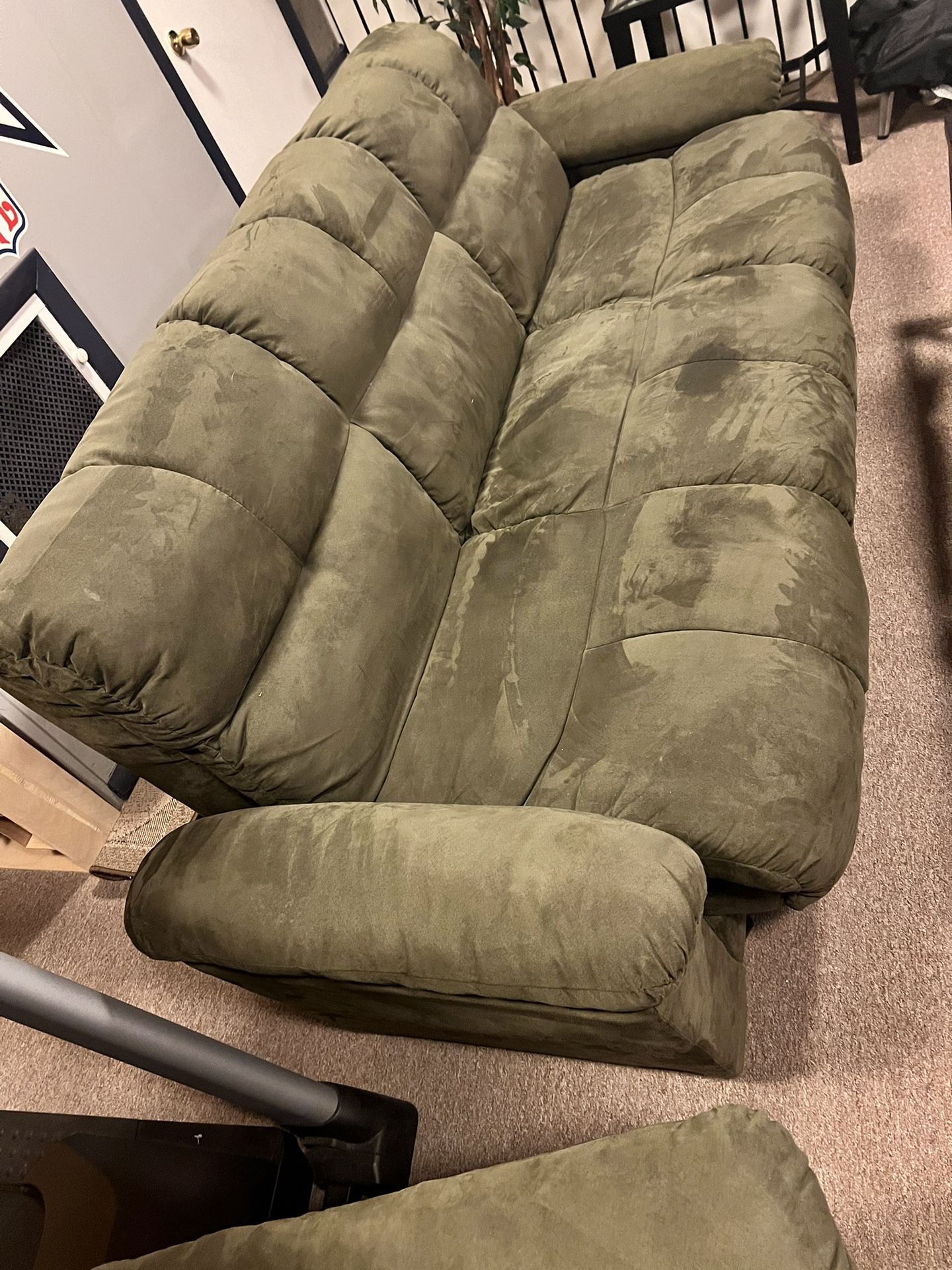 Sleeper Couch and Chair 