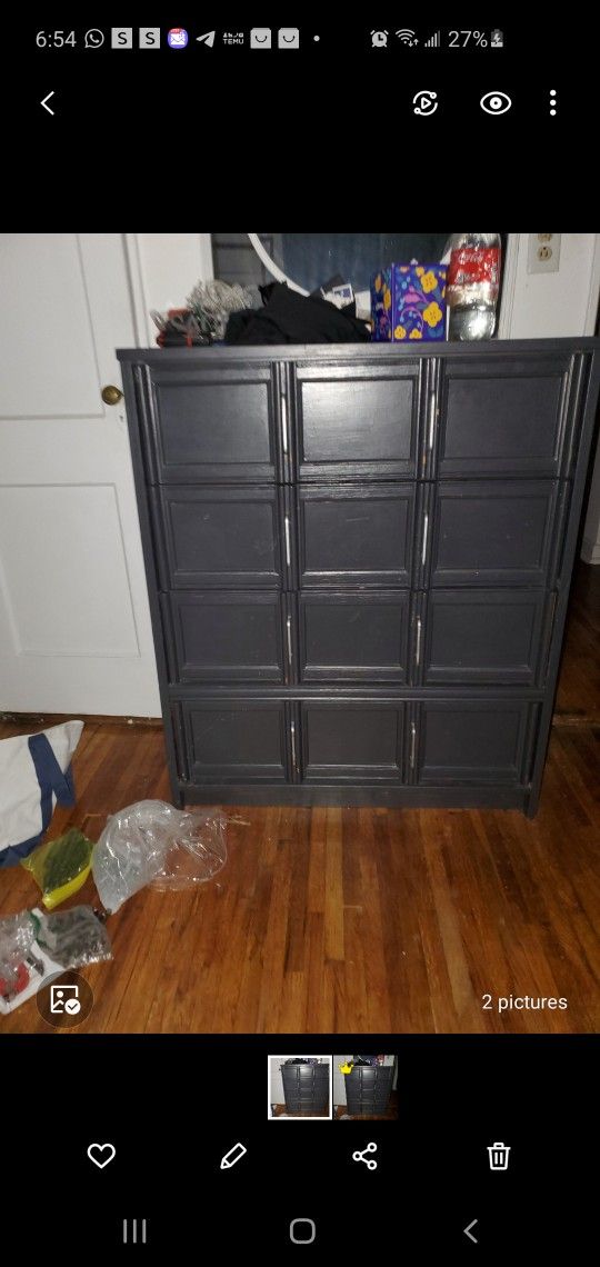 Gray Dresser