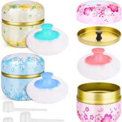 Passion Powders | Luxury Beauty Powder Puffs & Scented Body Powder for Boy & Girls (Yellow)