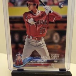 Shohei Ohtani Rookie Card 