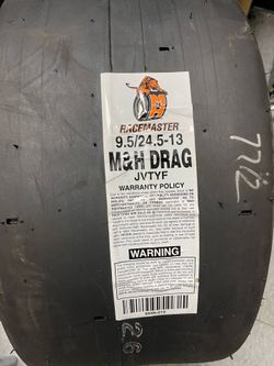 MHR-19 24.5/9.5r13 drag slick